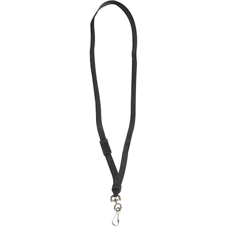 Officespace Breakaway Black Lanyards, 24PK OF2194668